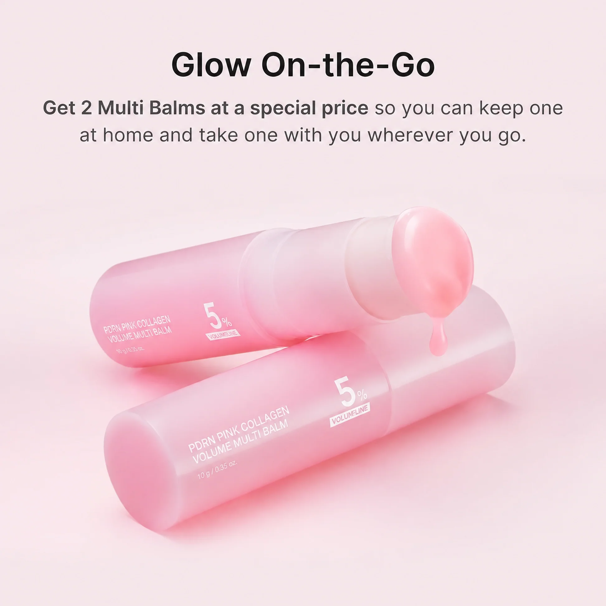 Korean PDRN Pink Collagen Volume Multi Balm